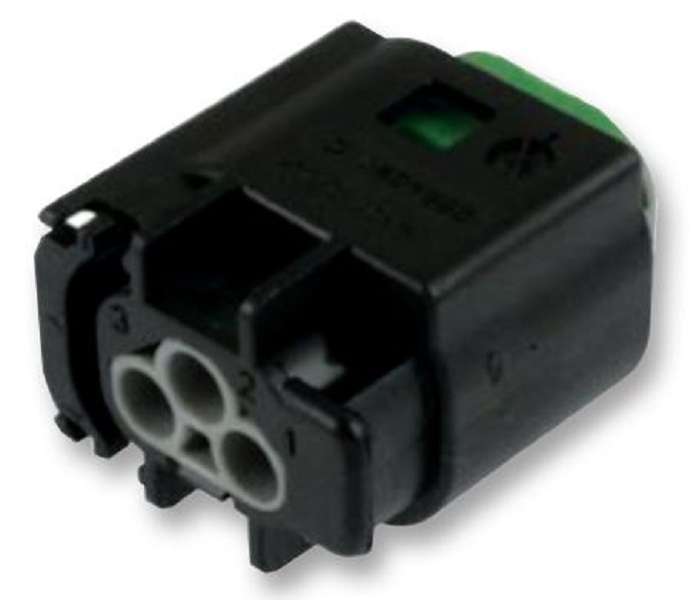 TE Connectivity (1-967642-1) Connector Housing, Receptacle, 3 Ways, 3.1 mm