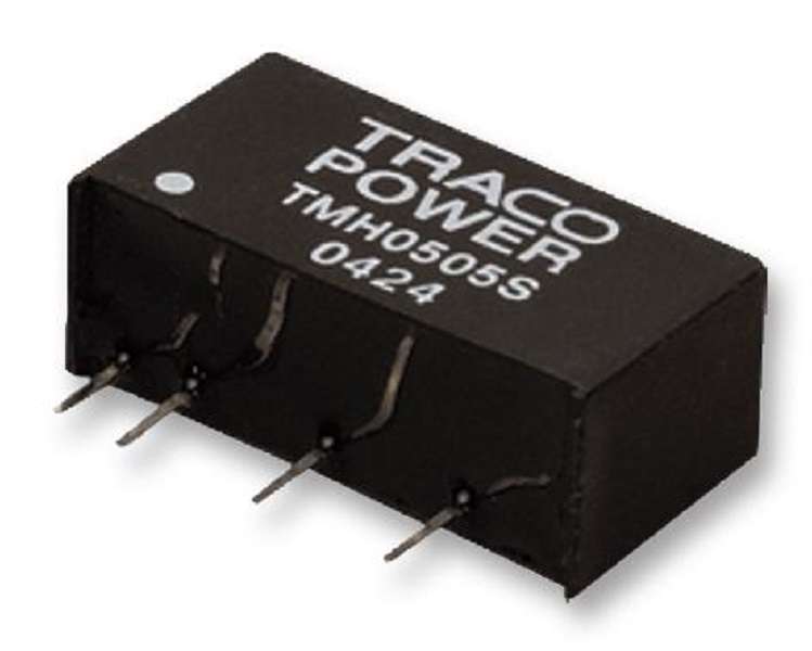 Traco Power (TMH 0505S) Isolated Through Hole DC/DC Converter, Output 5V