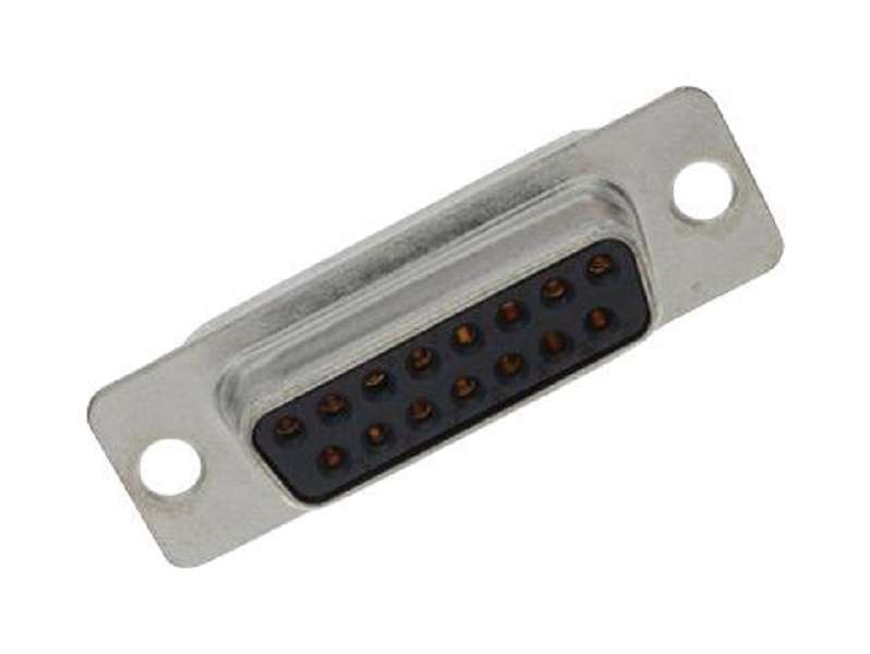 Amphenol (L77SDA15S) D Sub Connector, DB15, Standard, Receptacle