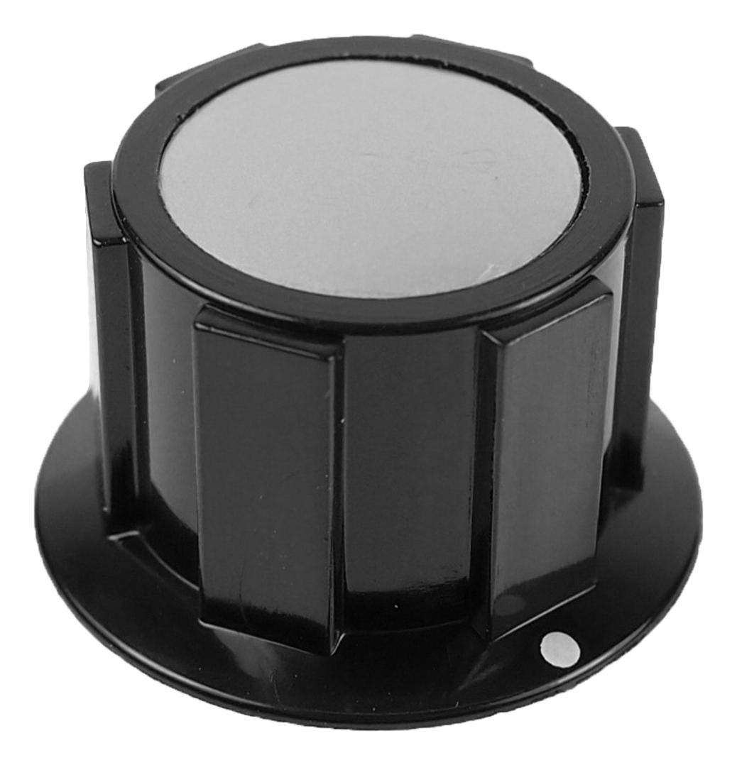 Multicomp Pro (MP1622) Knob, Round Shaft, 6 mm, 25.4 mm, MP16 Series