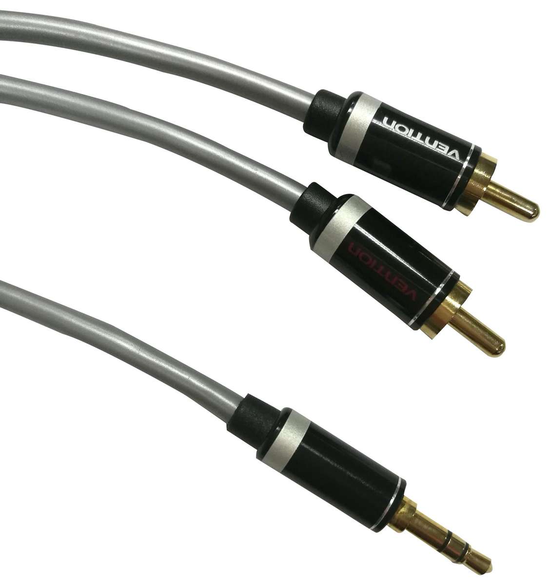 Multicomp Pro (PS000243) 3.5mm Stereo Jack Plug, Phono (RCA) Plug, x 2