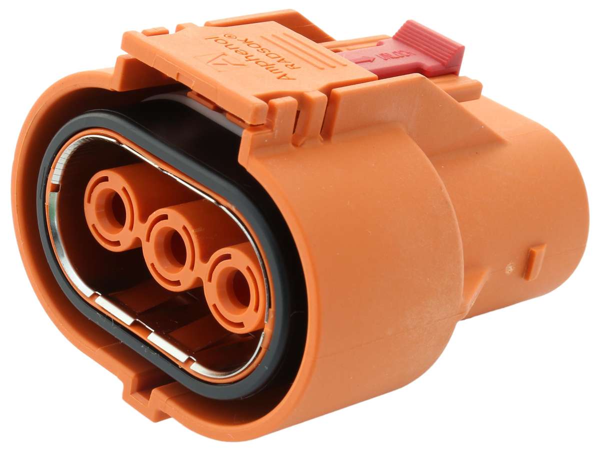 Amphenol (ELP3A2) Automotive Connector, 3 Contacts, Crimp Pin