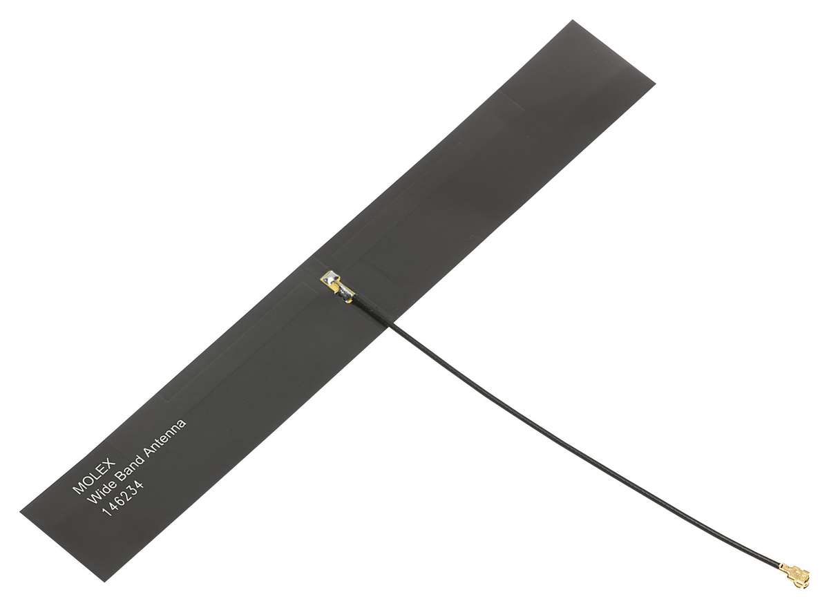 Molex (146234-0100 .) Omni-directional Antenna, 2.7GHz to 6GHz