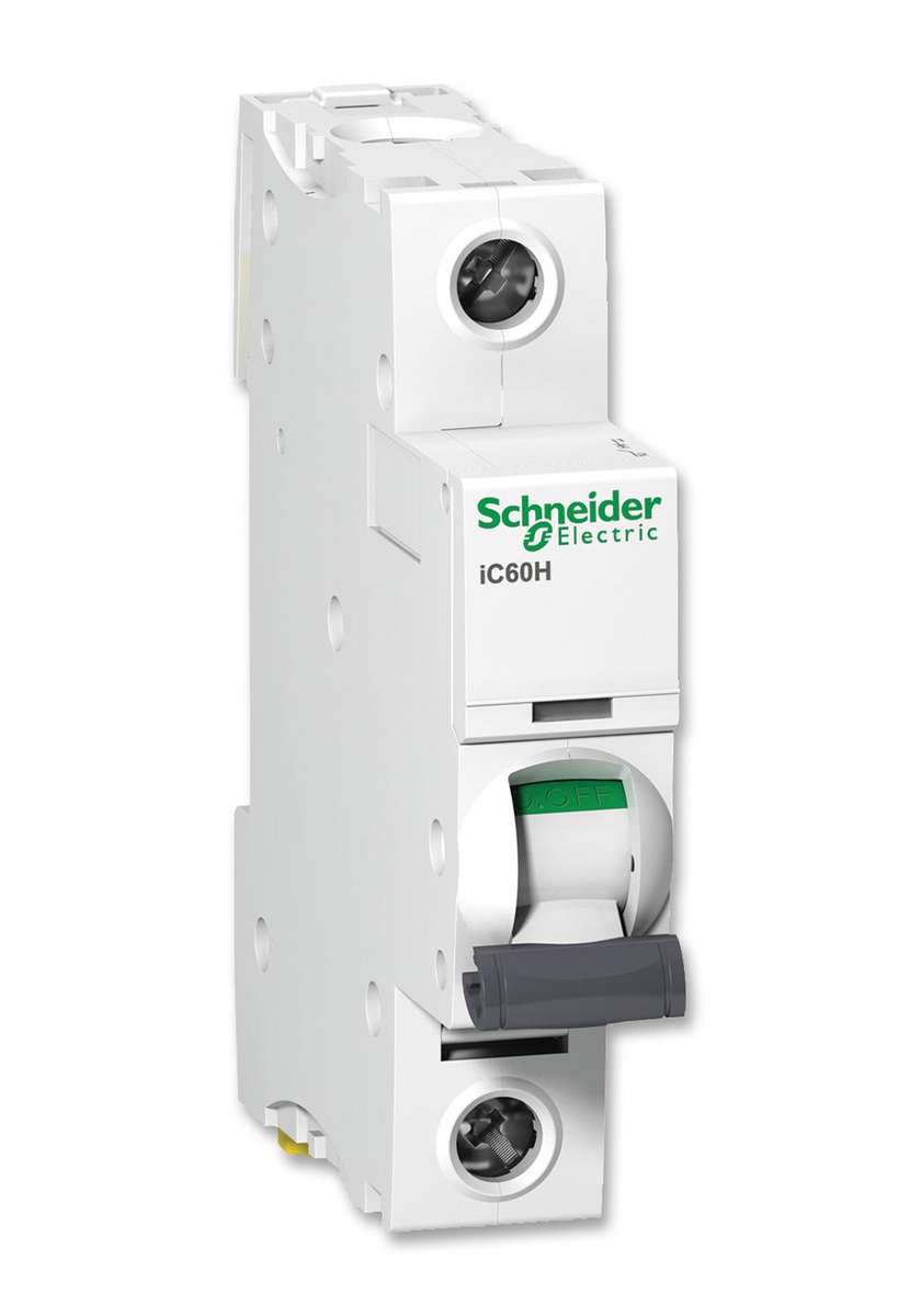 Schneider Electric (A9F54106) Thermal Magnetic Circuit Breaker, 6A, 1 Pole
