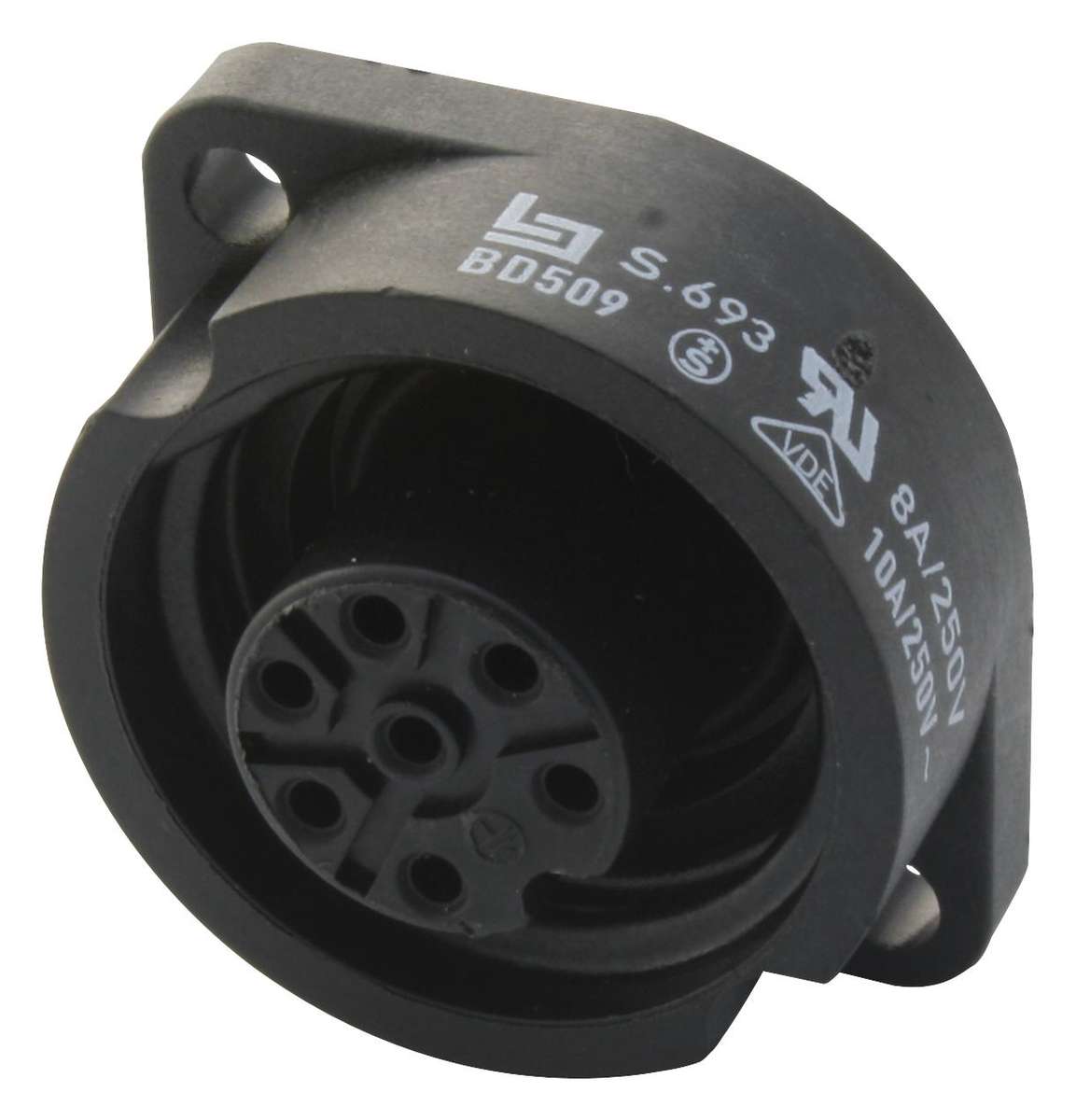 Binder (09-4228-00-07) Circular Connector, Receptacle, 7 Contacts