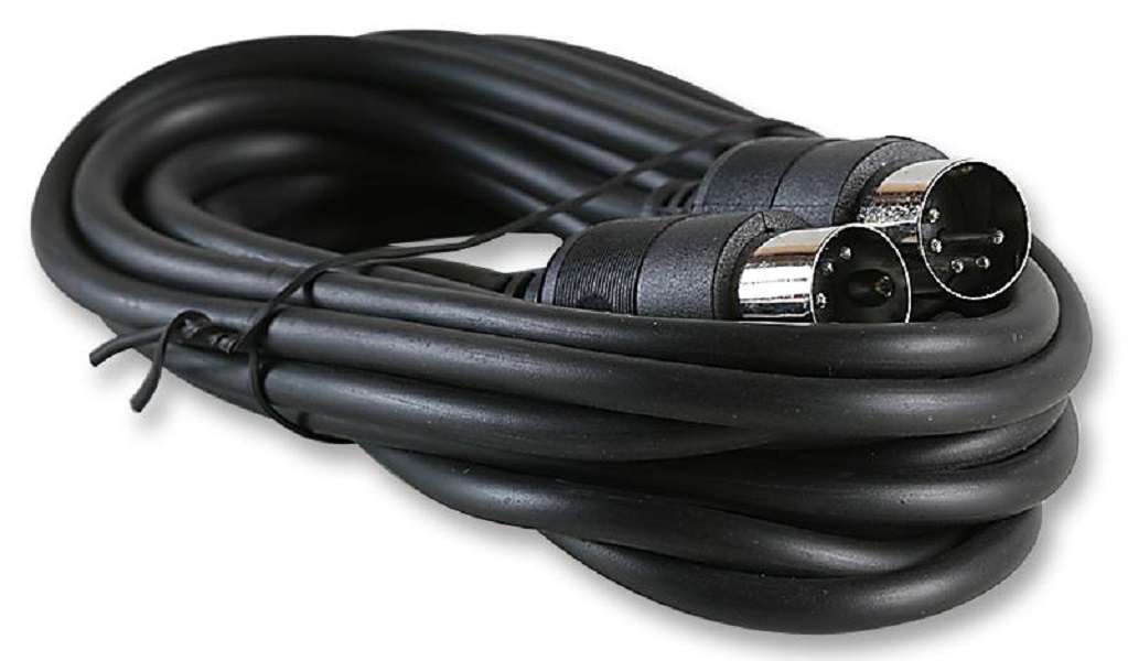 Multicomp Pro (AR70860) DIN Plug, 5 Way, DIN Plug, 5 Way, 9.8 ft, 3 m