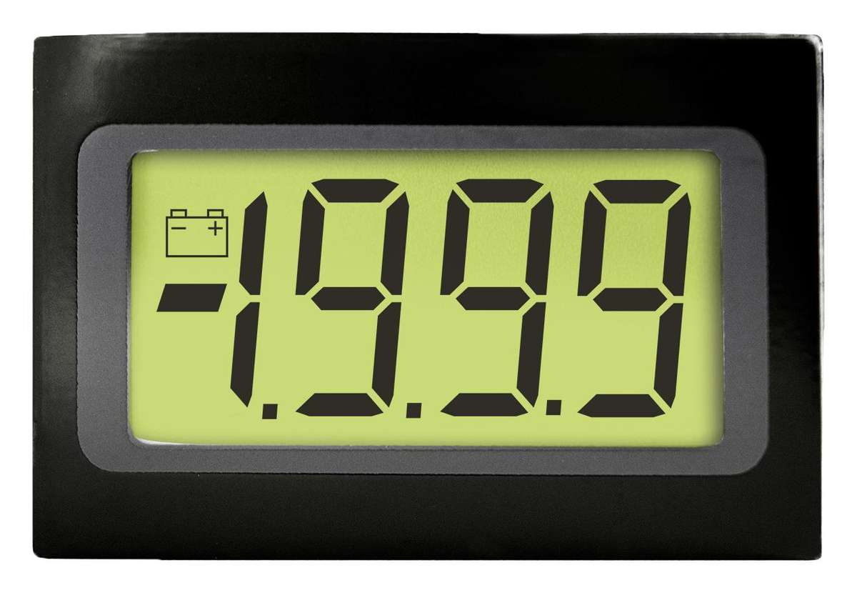 Lascar (SP200) Digital Digital Panel Meter, 3-1/2 Digits, DC Voltage