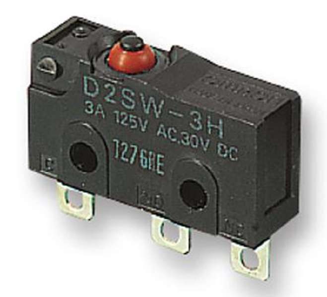Omron (D2SW-01MS) Microswitch, Subminiature, Pin Plunger