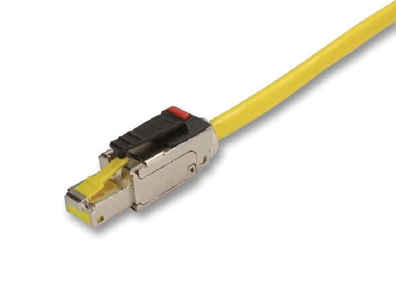 Harting (20 82 101 0010) Modular Connector, RJ45 Plug, 1 x 1 (Port)