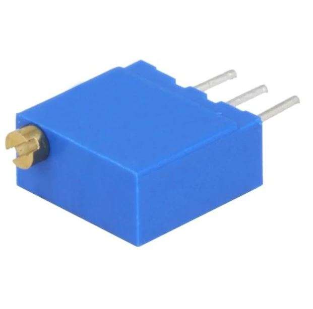 Vishay (T93YB202KT20) Trimpot, Multi Turn, Cermet, Top Adjust, 2 kohm