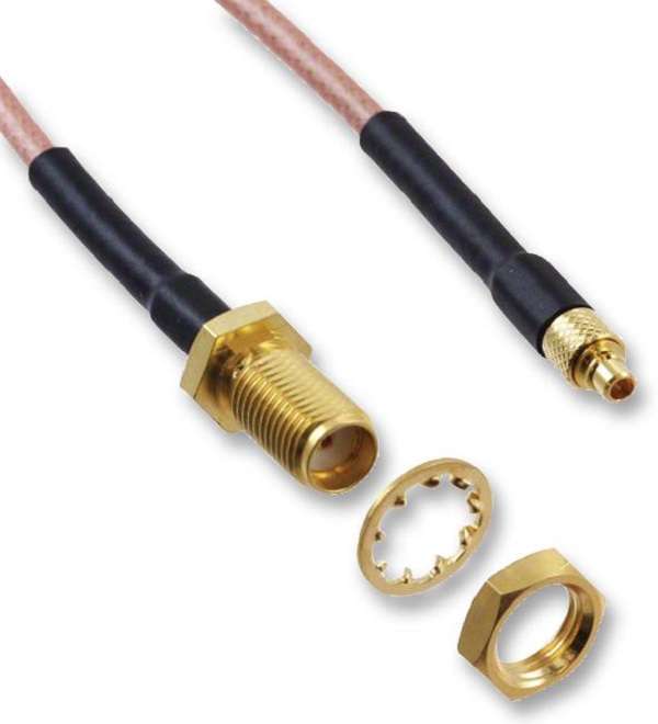 Cinch Connectivity (415-0071-006) RF/Coaxial Cable Assembly, MMCX to SMA