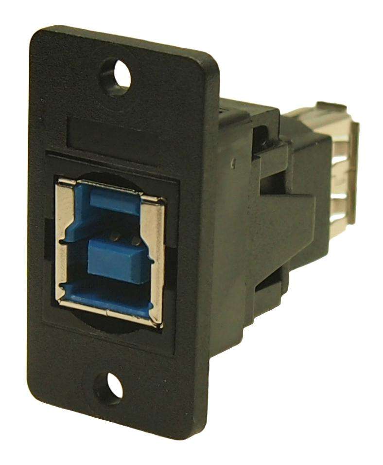 Cliff Electronic (CP30606NX1) USB Adapter, USB 3.0, Slim FeedThrough