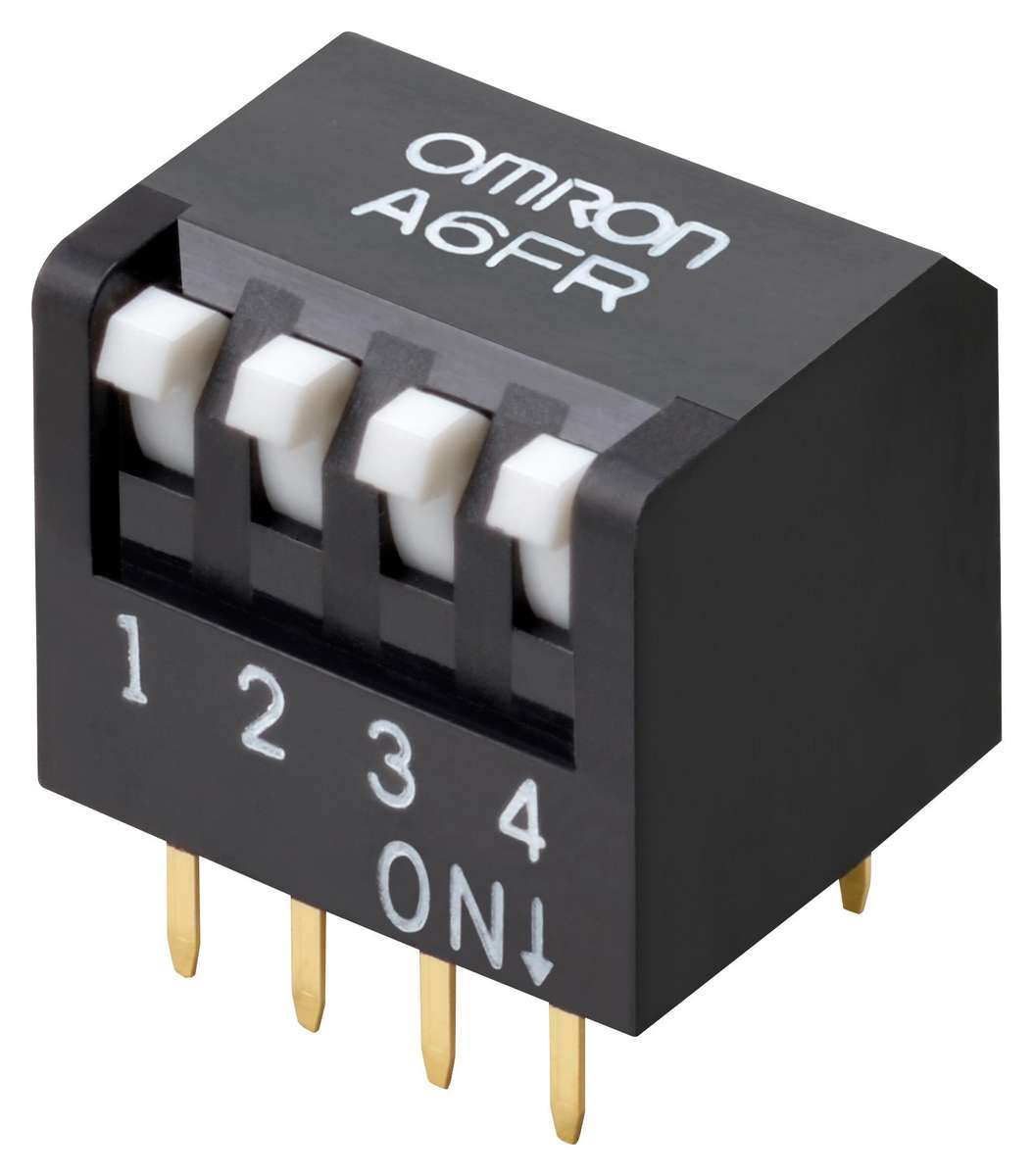 Omron (A6FR-5101) DIP / SIP Switch, SPST-NO, 24 V, 25 mA