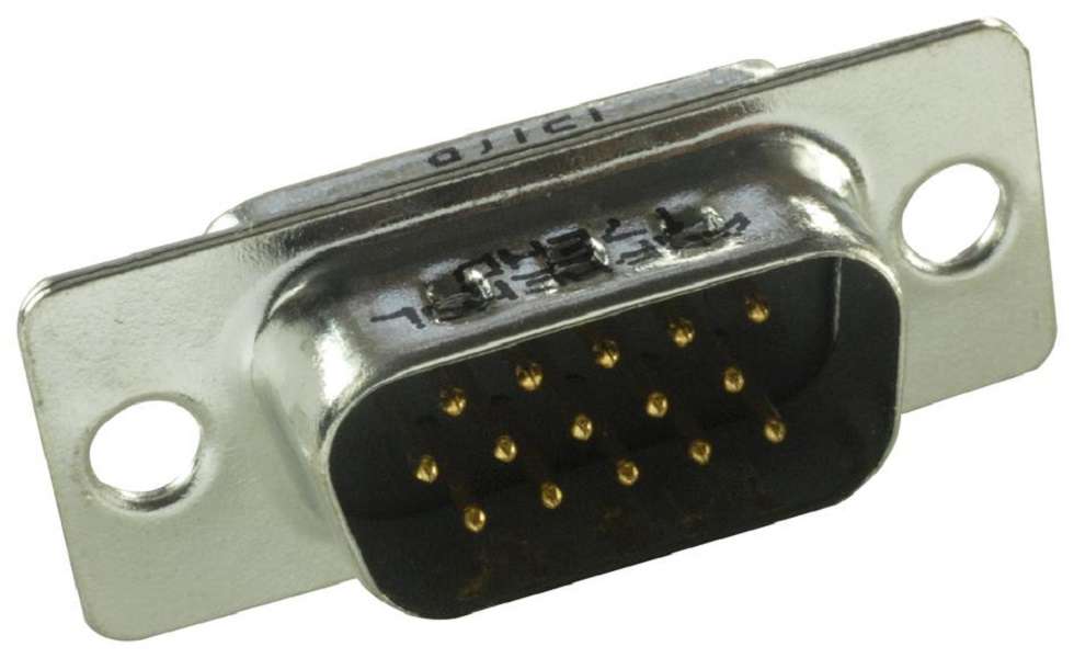 Amphenol (17EHD015PAA000) D Sub Connector, Plug, 17EHD, 15 Contacts