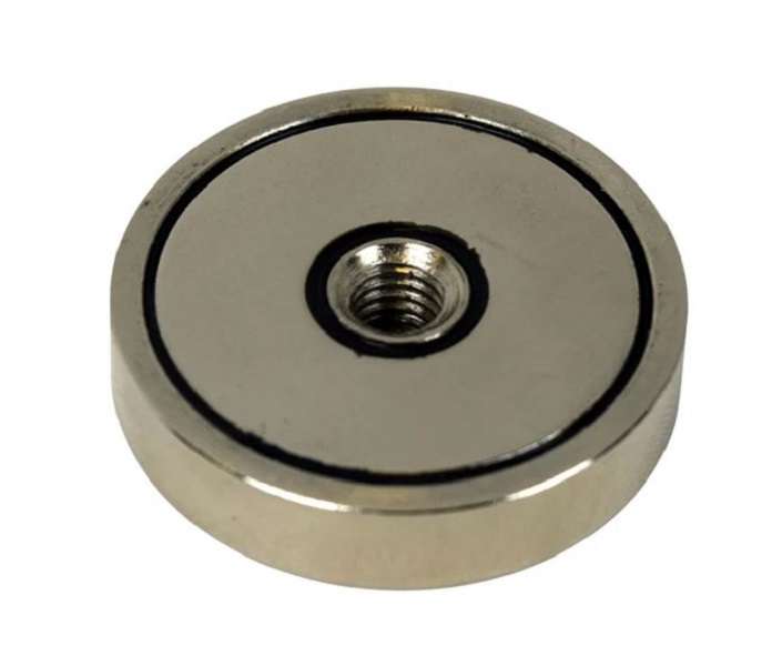 Eclipse Magnetics (E1021/NEO) Magnet, Pot, Shallow, Neodymium, 20 mm, 6 mm