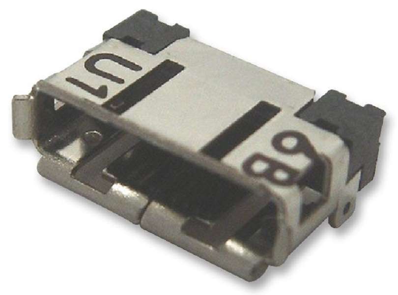 Hirose (ST60-10P(30)) I/O Connector, 10 Contacts, Receptacle, I/O
