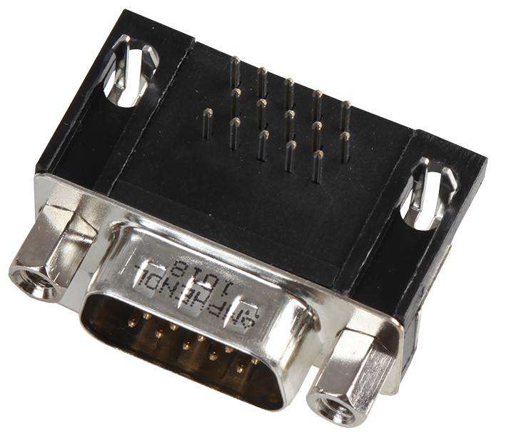 Amphenol (L717HDE15PD1CH4F) D Sub Connector, Plug, HD, 15 Contacts