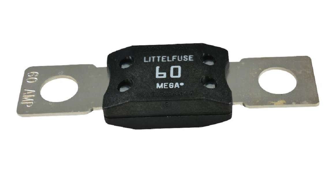 Littelfuse 0298060.ZXB Fuse, Automotive, Time Delay, 60 A