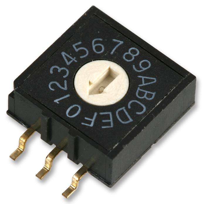 Multicomp Pro (MCRM2AF-16R) Rotary Switch, 16 Position, 2 Pole, 22.5 °