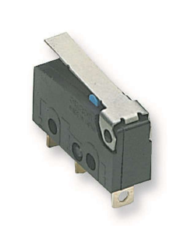 Omron (SSG-5L1H-5) Microswitch, Subminiature, Hinge Lever