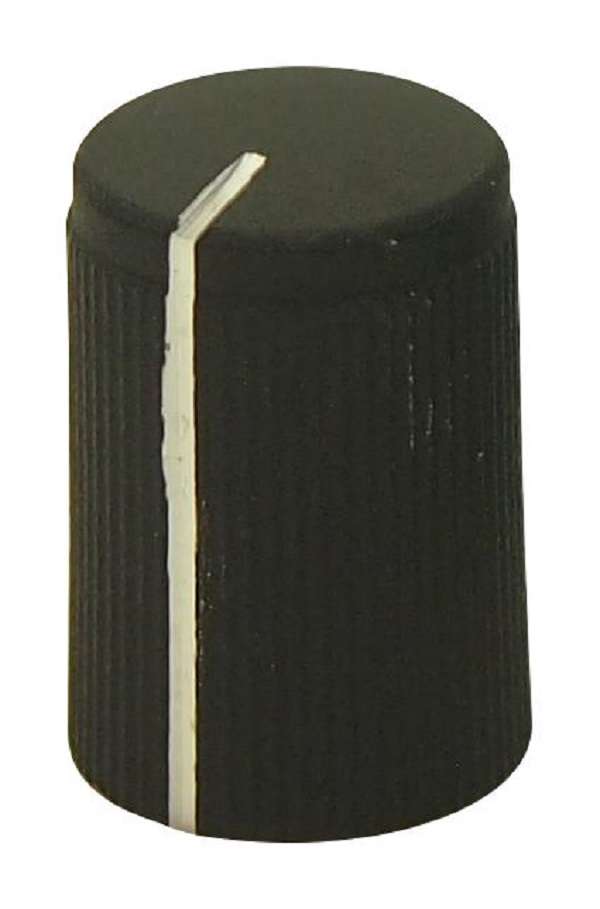 Multicomp Pro (MP7251) Knob, D Shaft, 6 mm, Aluminium
