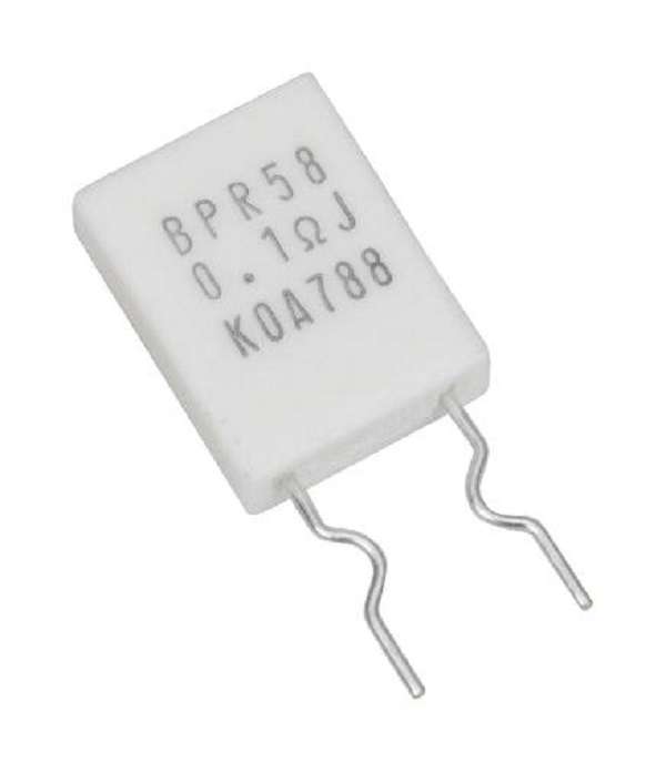 Koa (BPR58CR22J) Current Sense Resistor, 0.22 ohm, BPR, 5 W,
