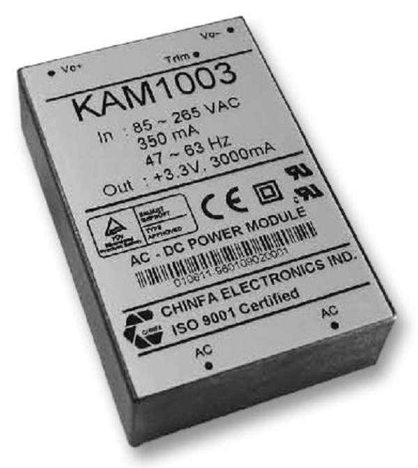 Multicomp Pro (KAM1005) AC/DC PCB Mount Power Supply (PSU), Encapsulated,