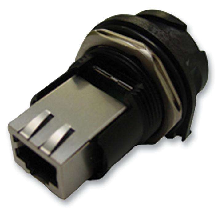 Amphenol (RJF RB 71) In-Line Adapter, IP67, Reverse Bayonet Coupling
