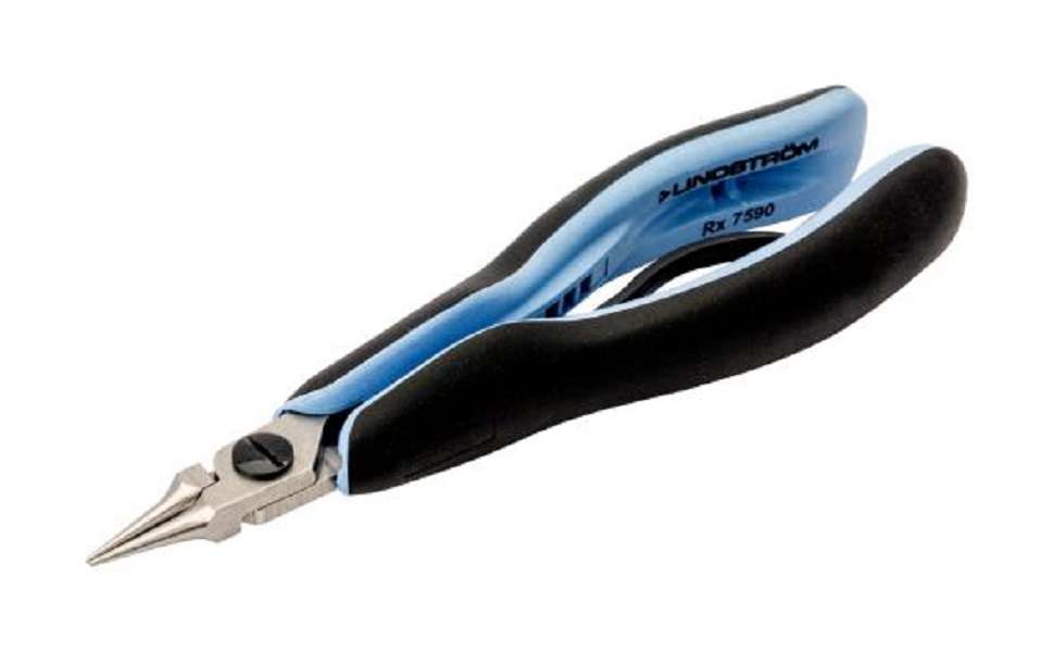 Lindstrom (RX7590) Length Round Nose Pliers, 146.5mm, Fine Jaw