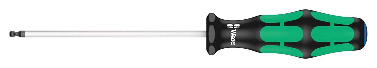 Wera (22805) 3mm x 100mm Hexagonal Blade Ballhead Hexagon Screwdriver