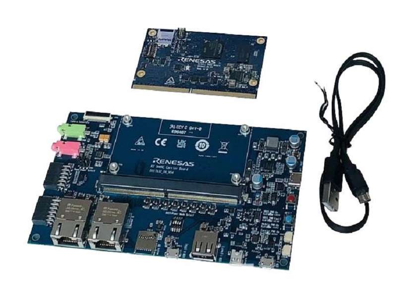 Renesas (RTK9744C22S01000BE) Evaluation Board,32 / 64bit, ARM, Cortex-A55