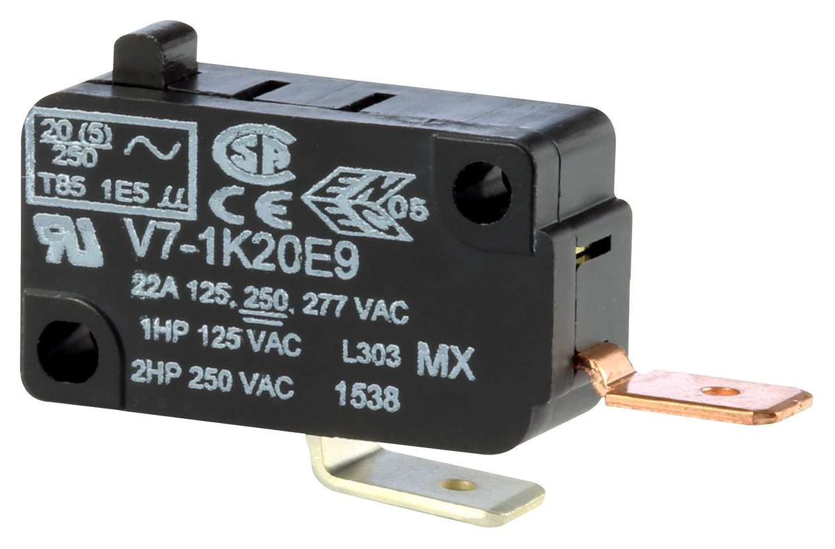 Honeywell (V7-1K20E9) Microswitch, Miniature, Pin Plunger