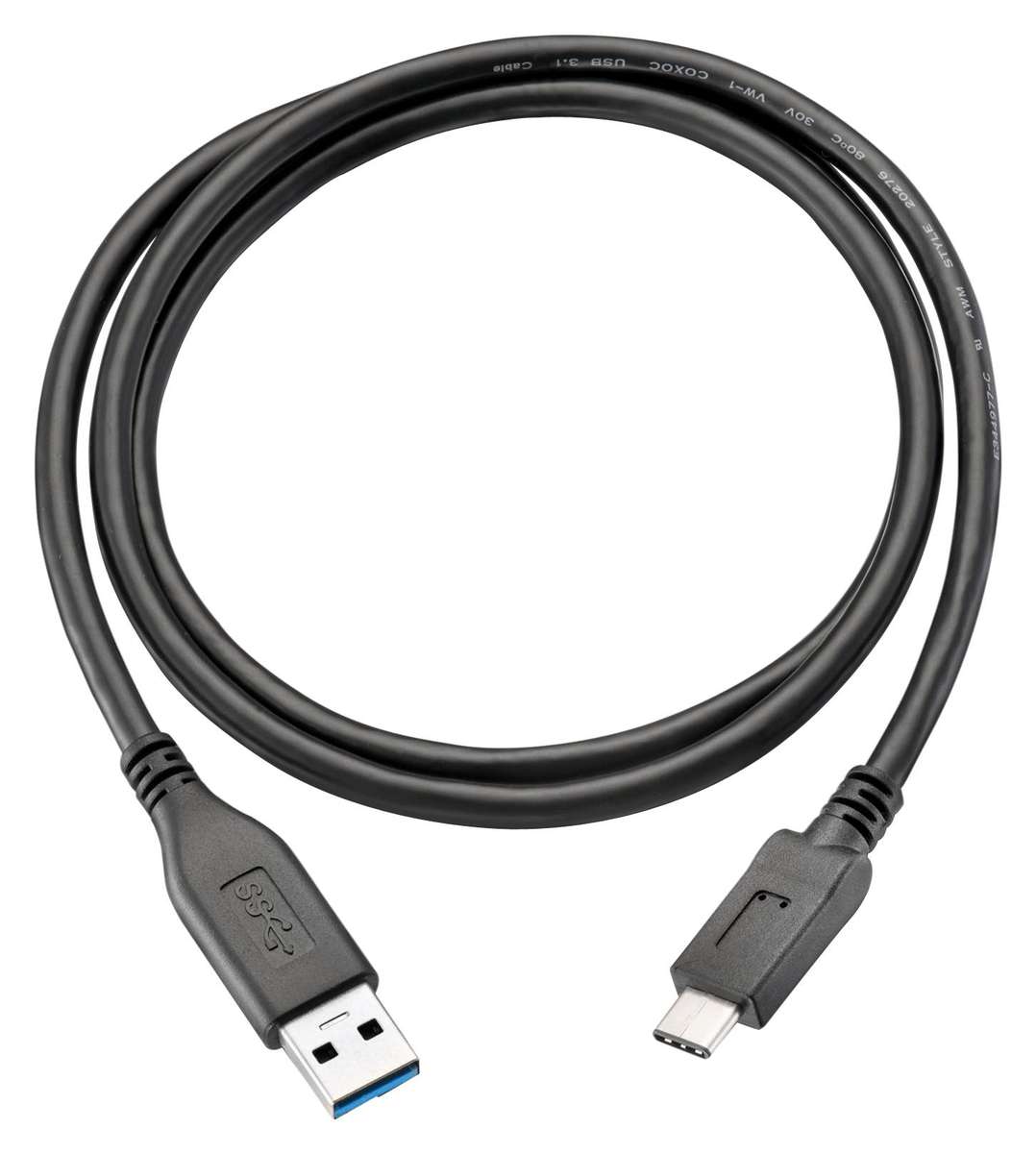 Wurth Elektronik (632910731131) USB Cable, Type A Plug to Type C Plug, 1 m
