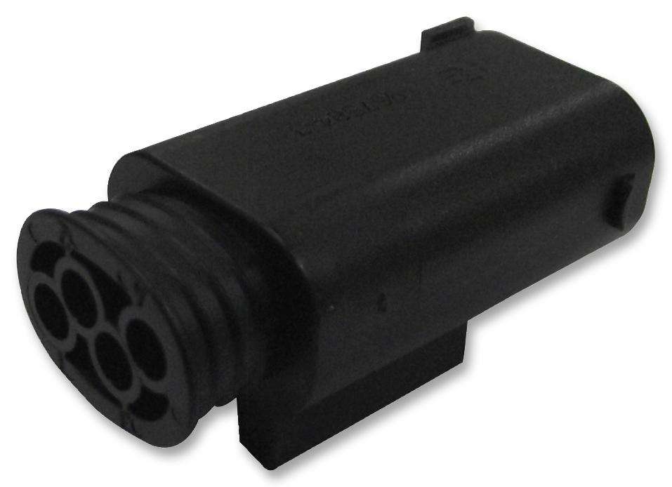 TE Connectivity (1-967587-3) Connector Housing, Plug, 6 Ways, 4 mm
