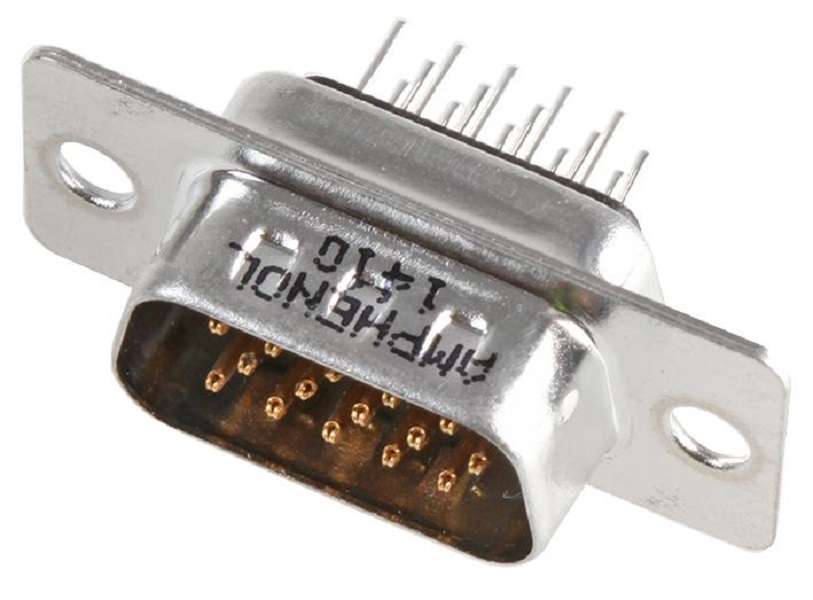 Amphenol (L777HDE15POL2) D Sub Connector, High Density, Plug