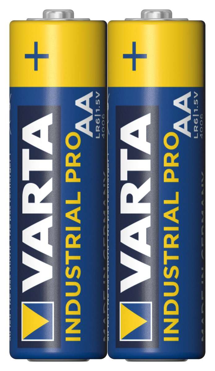 Varta (4006211302) Battery, 1.5 V, AA, Alkaline, 2.95 mAh, 14.5mm