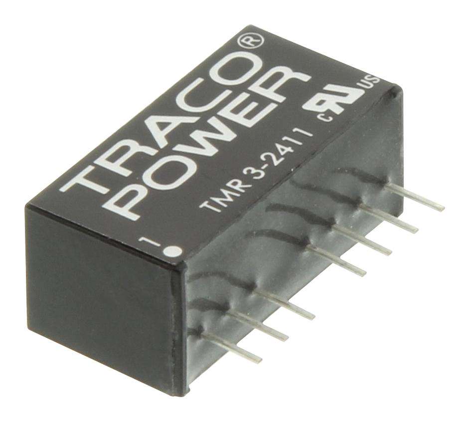 Traco Power (TMR 3-2411) Isolated Through Hole DC/DC Converter, 5V, 600mA