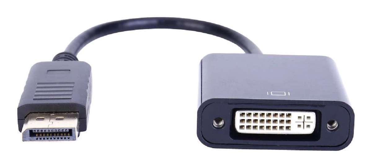 Multicomp Pro (PS000245) Audio Adapter, DisplayPort Plug, DVI-I Receptacle
