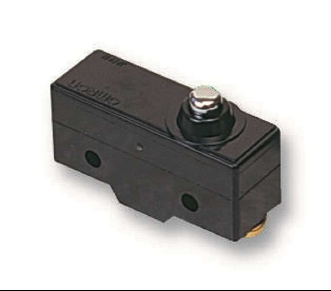 Omron (Z-15GD-B7 SEV) Microswitch, Snap Action, Plunger