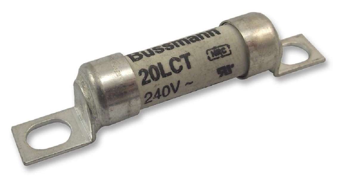 Eaton (20LCT) Fuse, High Rupturing Capacity (HRC), B20 A, 150 VDC, 240 VAC