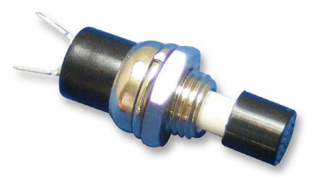 Multicomp Pro (R13-24B-05-BB) Pushbutton Switch, R13-24, 7.2 mm, SPST-NC