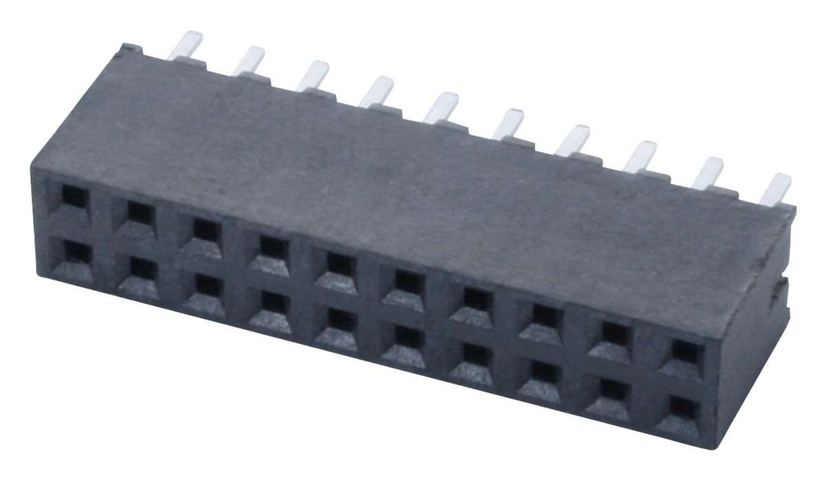 Samtec (SQW-110-01-L-D) PCB Receptacle, Board-to-Board, Wire-to-Board