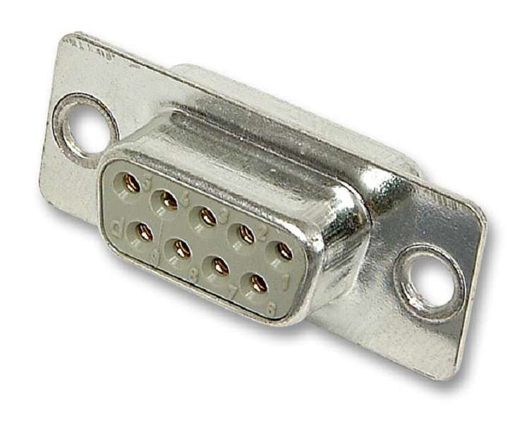Harting (09 67 009 4704) D Sub Connector, Receptacle, 9 Contacts,