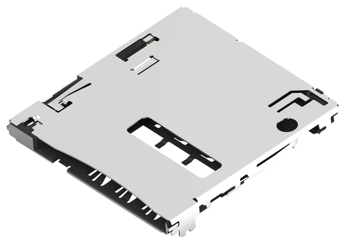TE Connectivity (2822541-1) Memory Card Connector, Micro SIM, Push-Push
