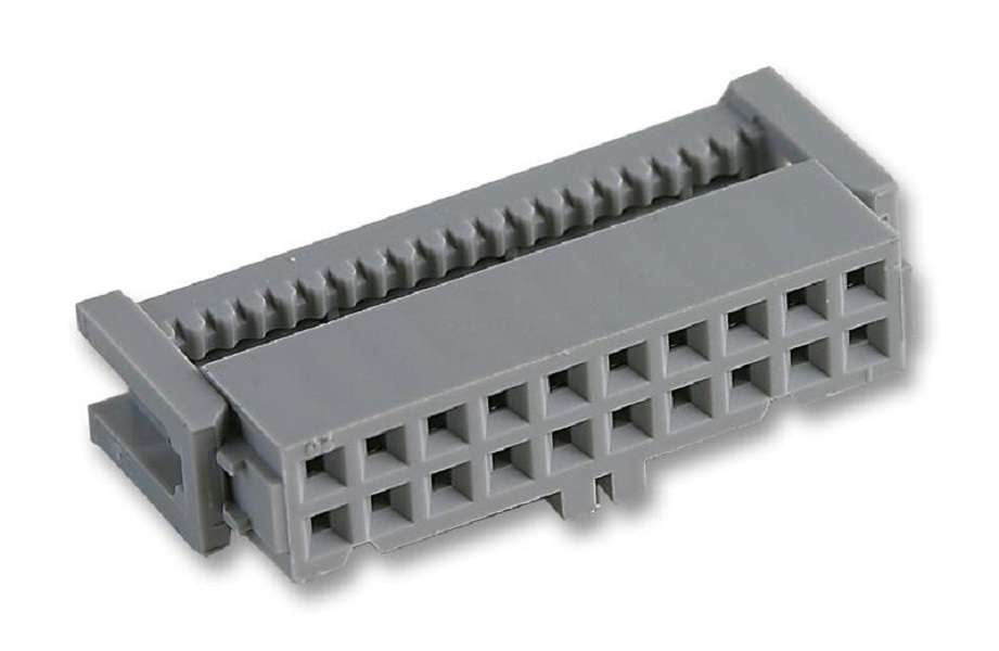 3M (89120-0101HA) IDC Connector, Bump & Clip, IDC Receptacle, Female