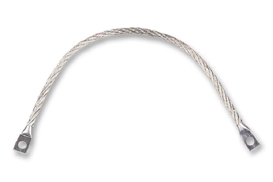 Pro Power (59990252) Earth Strap, Bonding, Braided, 15 mm2