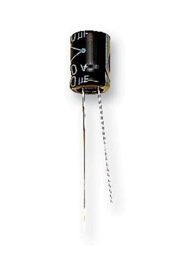 Multicomp Pro (MCGPR63V105M5X11) Electrolytic Capacitor, 1 µF, 63 V