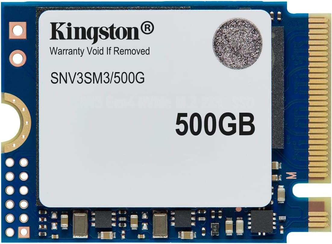 Kingston 500G NV3 M.2 2230 PCIe 4.0 NVMe SSD