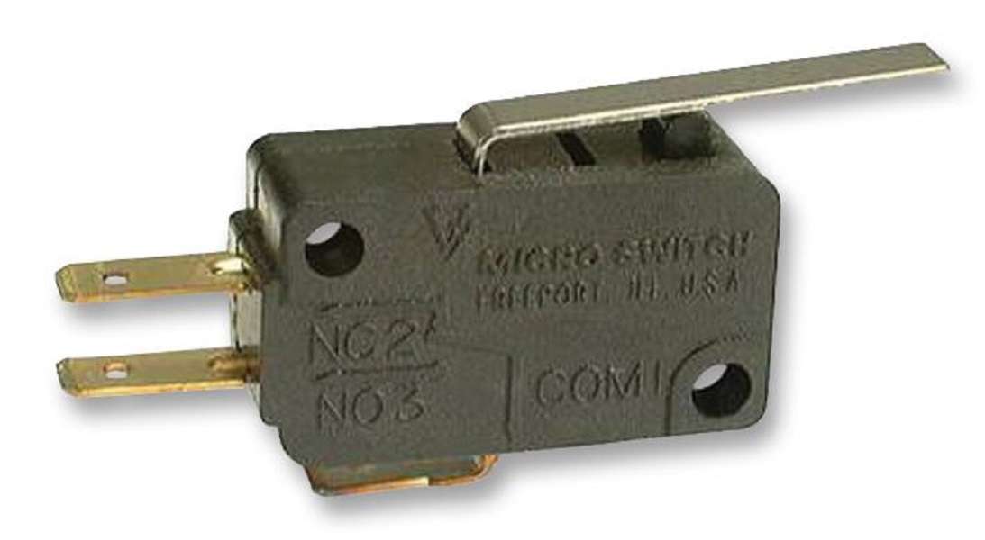 Honeywell (V7-1C17D8-022) Microswitch, Miniature, Roller Lever
