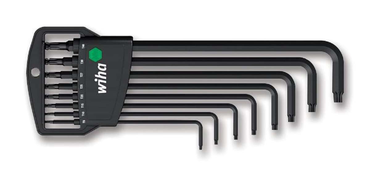 Wiha (366BE H8) Key Set, Torx, Ball End, 8 Piece